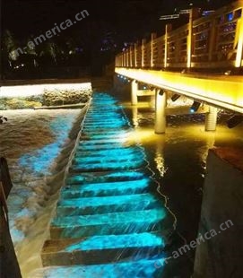 户外亮化LED水纹灯生产厂家防水投影道路景观水波纹射灯